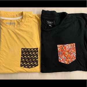 Two Pacsun Pocket Tees